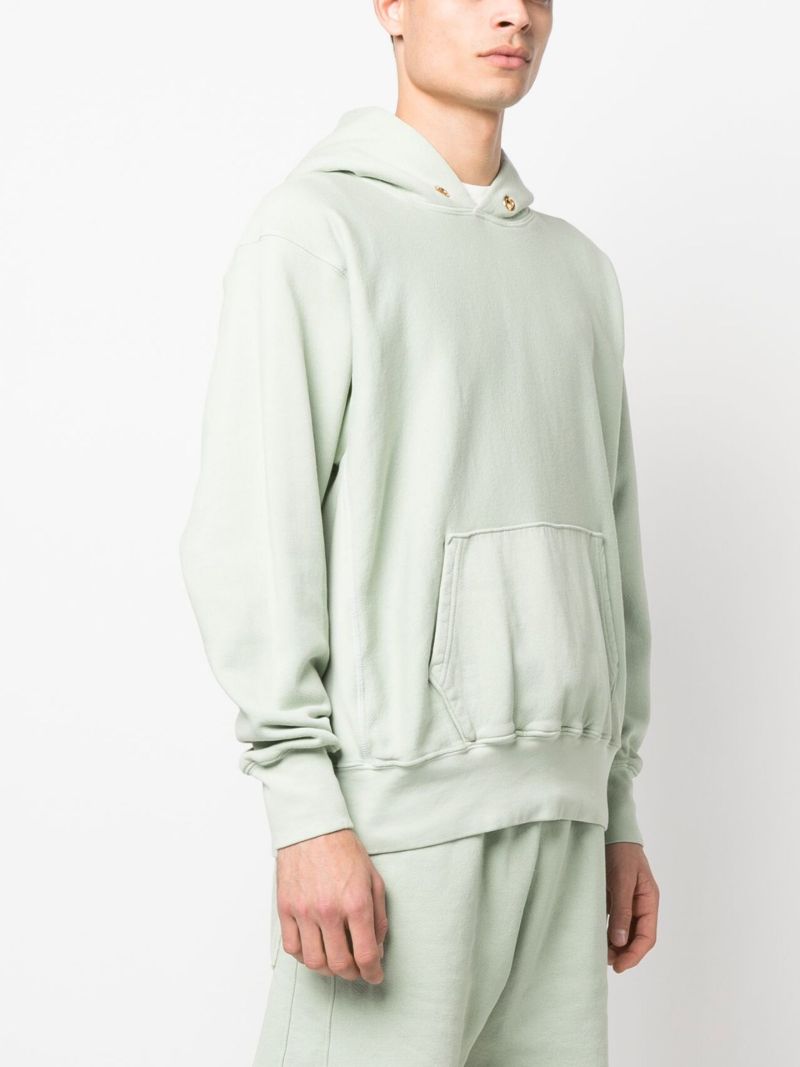 Green Cotton Hoodie