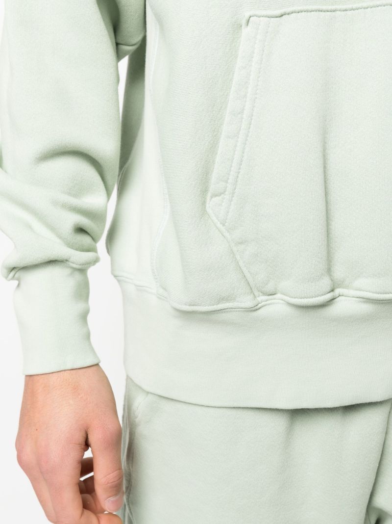 Green Cotton Hoodie