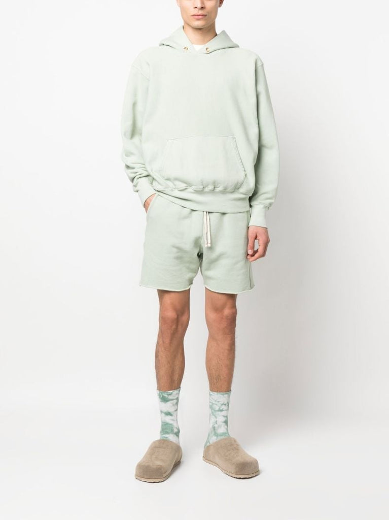 Green Cotton Hoodie
