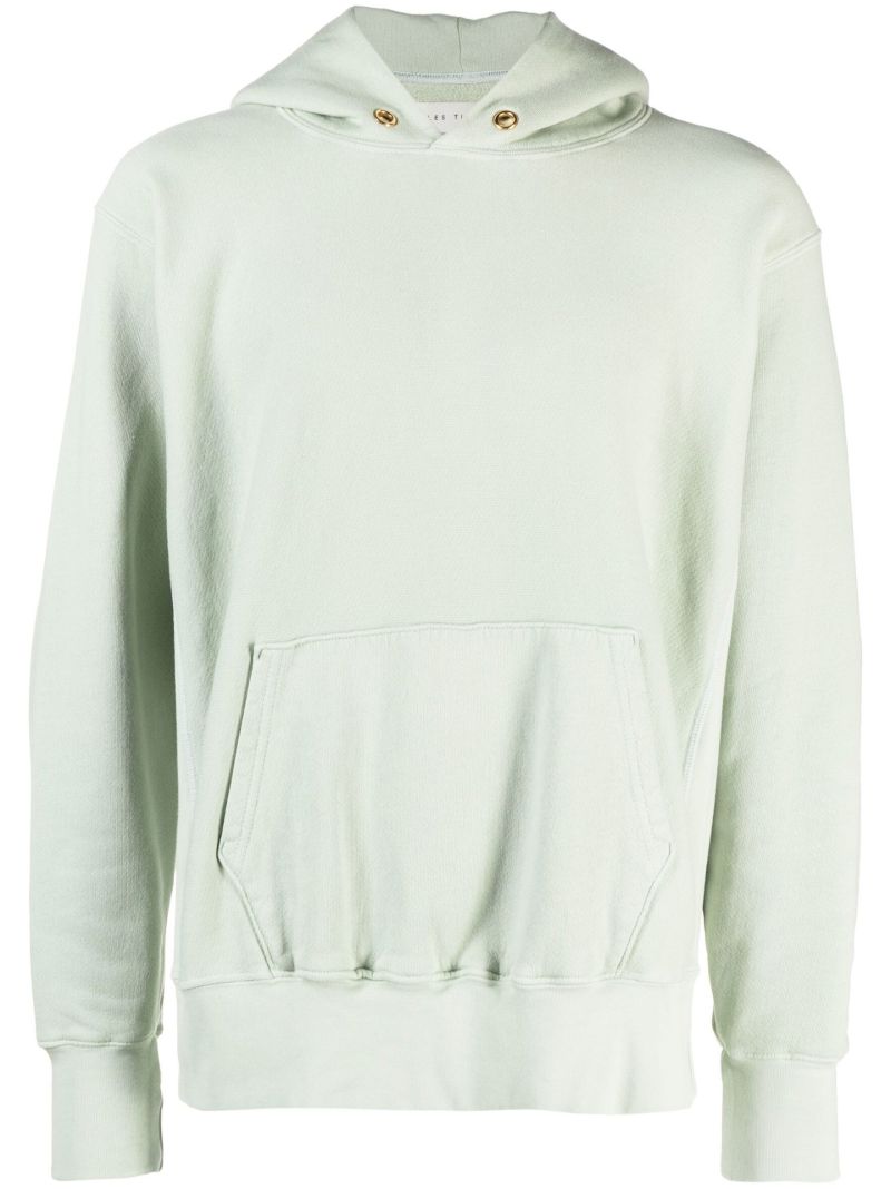 Green Cotton Hoodie