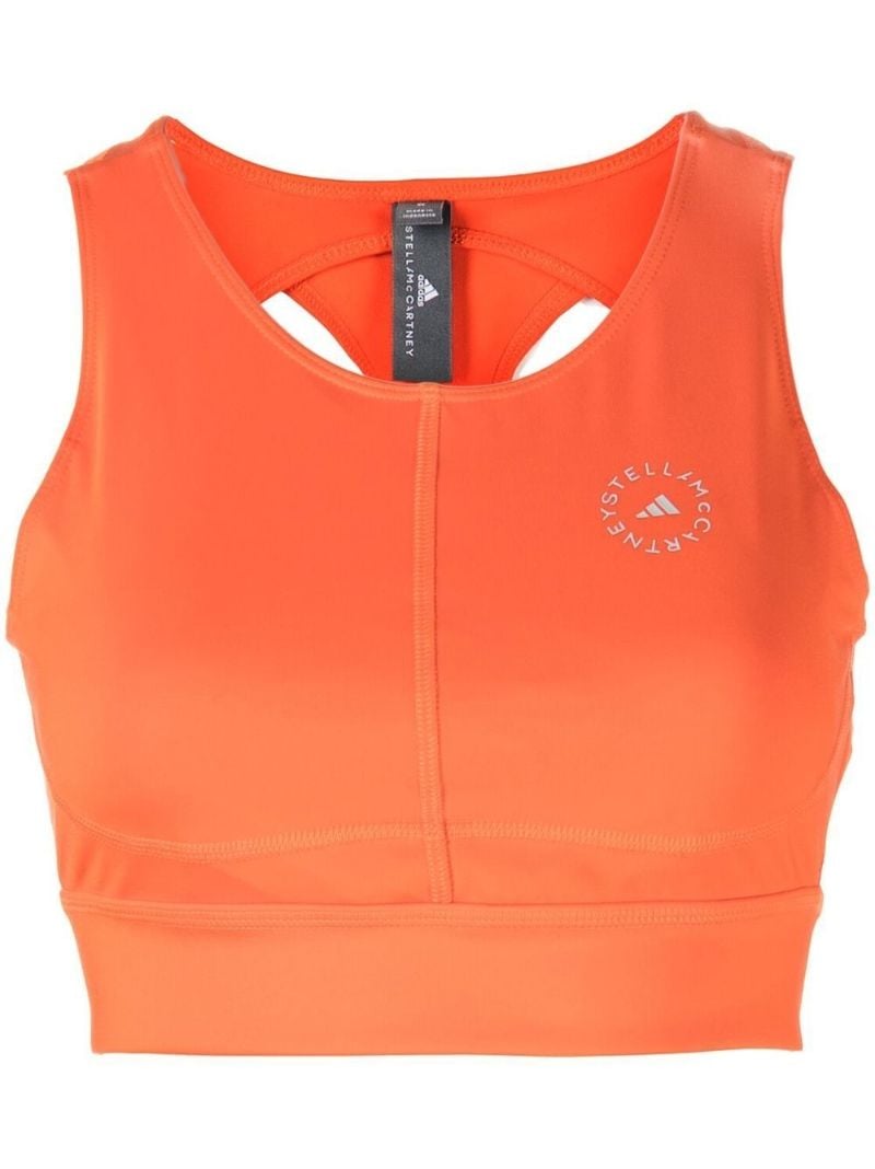 Orange Truepurpose Training Crop Top