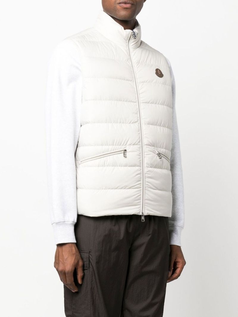 White Treompan Padded Gilet
