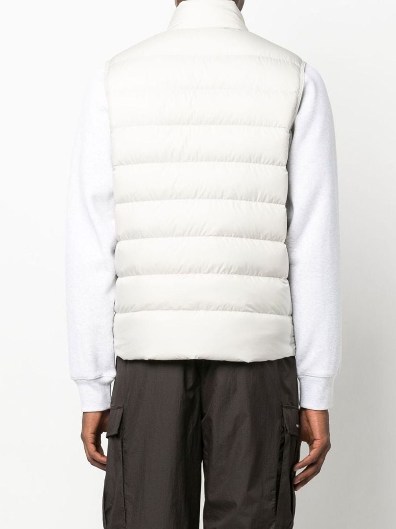 White Treompan Padded Gilet