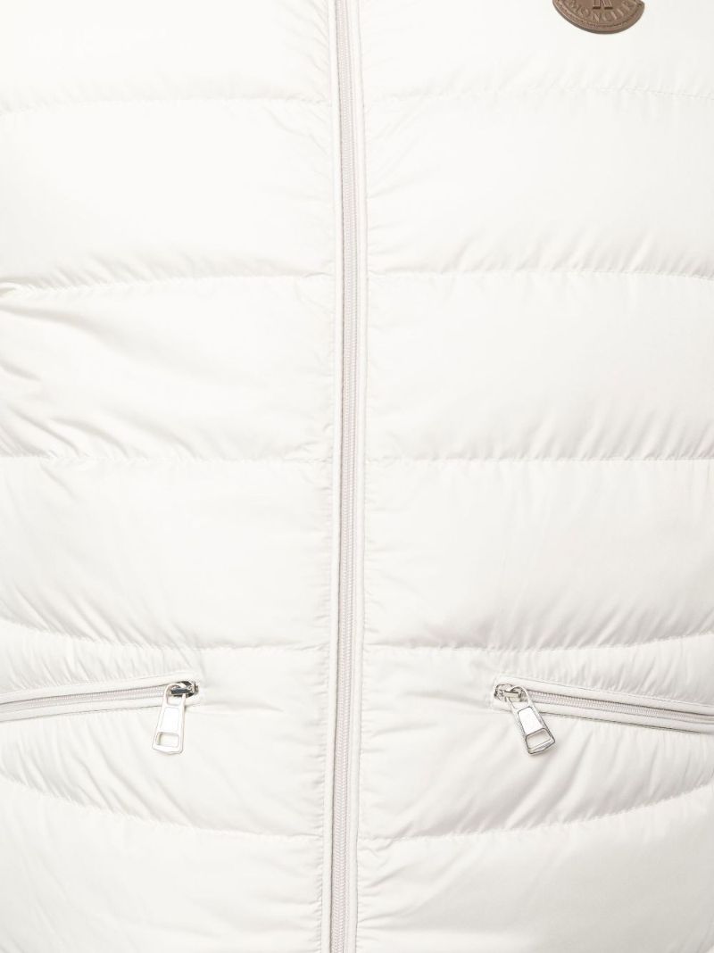 White Treompan Padded Gilet