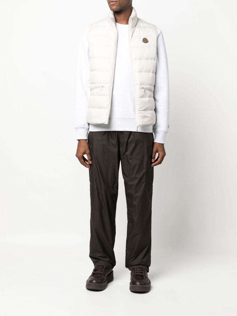White Treompan Padded Gilet