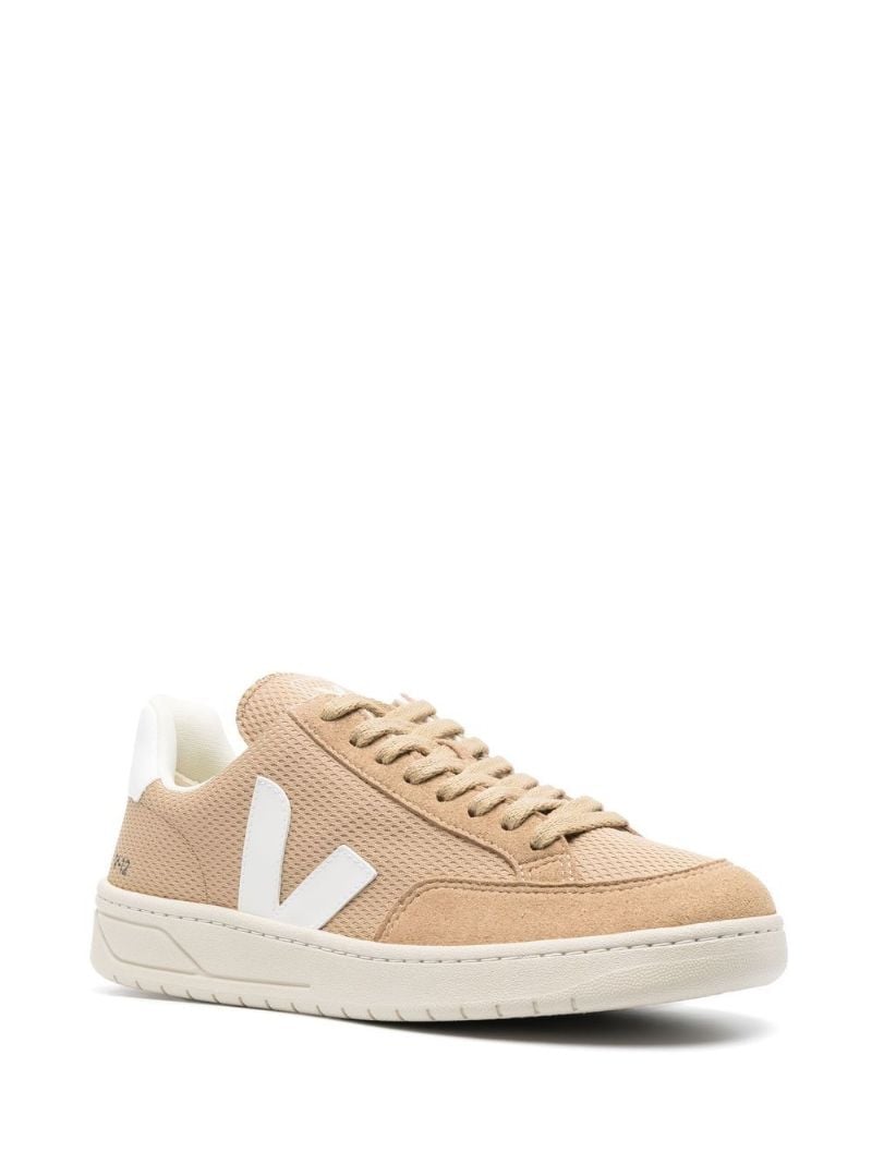 Brown V-12 Vegan Suede Low-top Sneakers