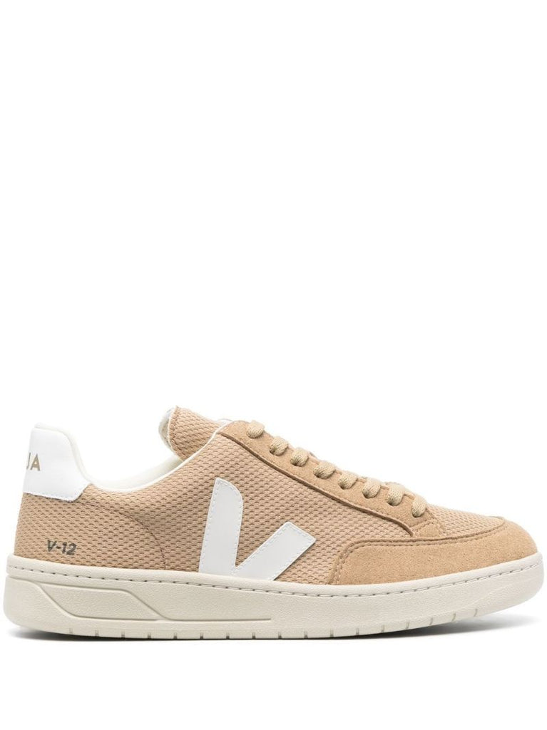 Brown V-12 Vegan Suede Low-top Sneakers