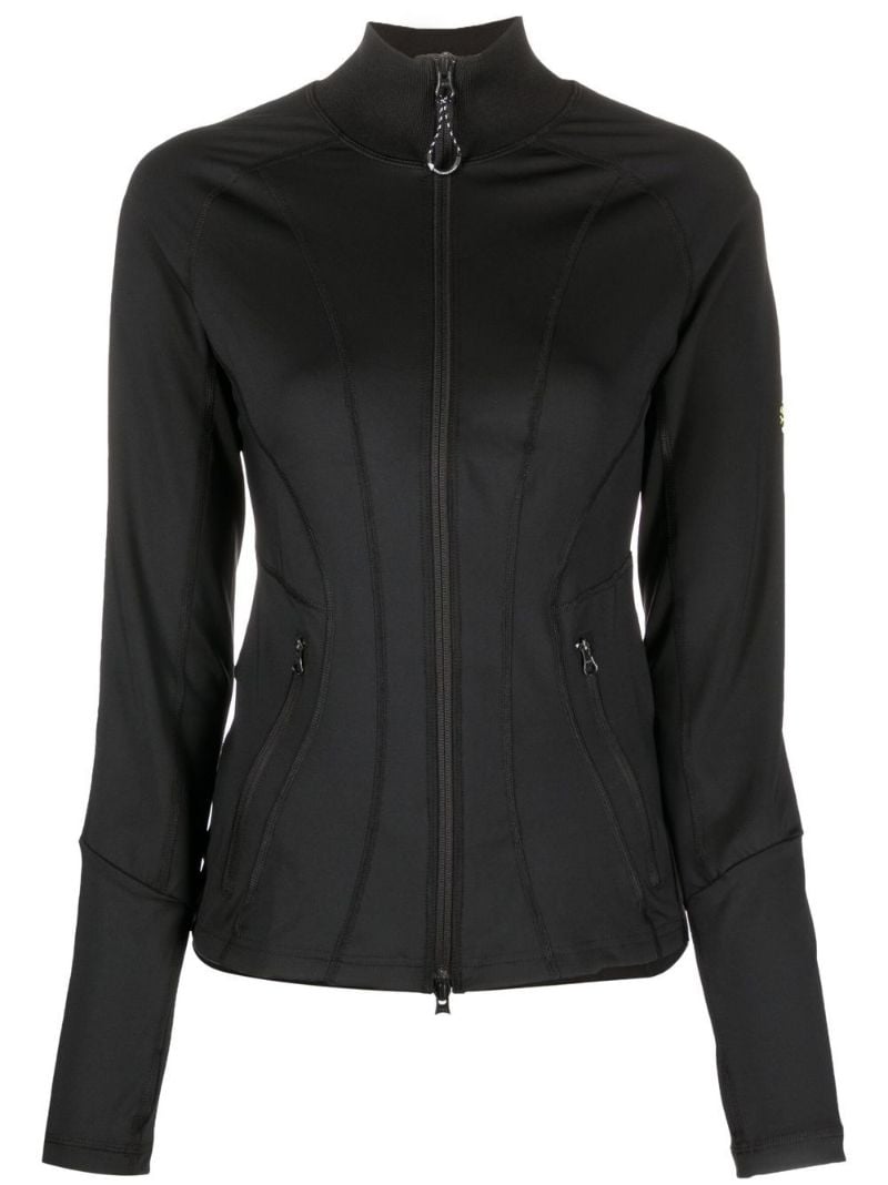 Black Truepurpose Mid-layer Track Jacket