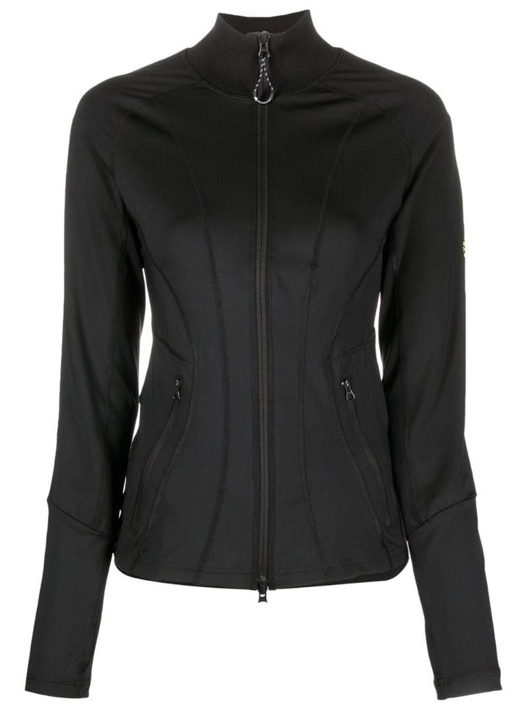 Black Truepurpose Mid-layer Track Jacket