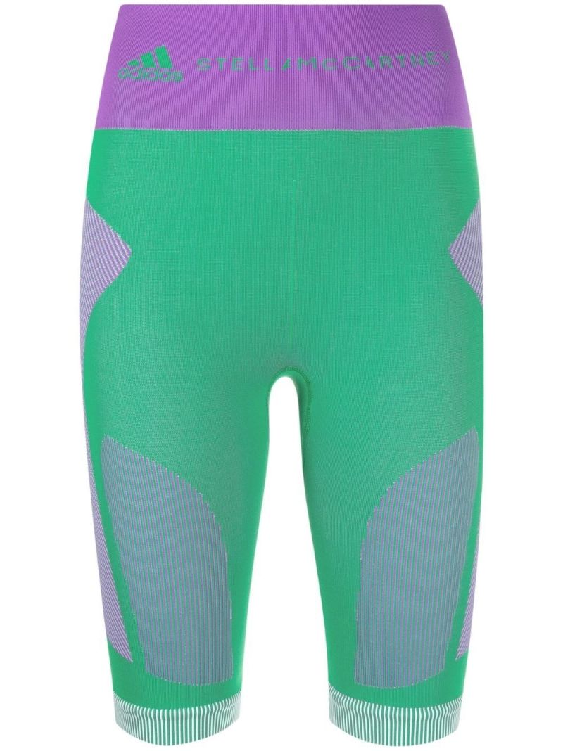 Green Truestrength Yoga Shorts