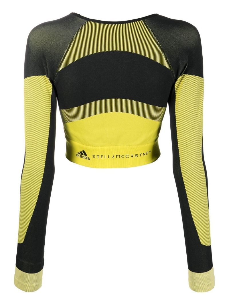 Black Truestrength Yoga Crop Top