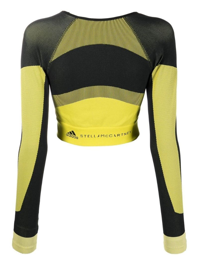 Black Truestrength Yoga Crop Top