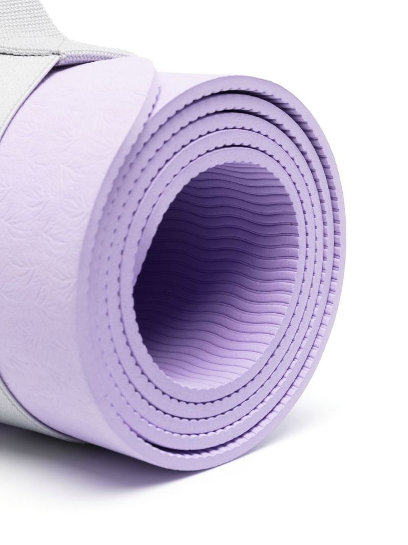 Purple Logo Patch Yoga Mat