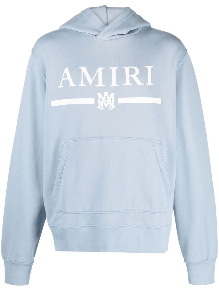 Logo Print Cotton Hoodie
