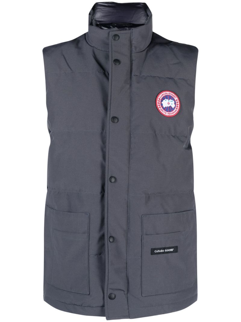 Blue Freestyle Padded Gilet