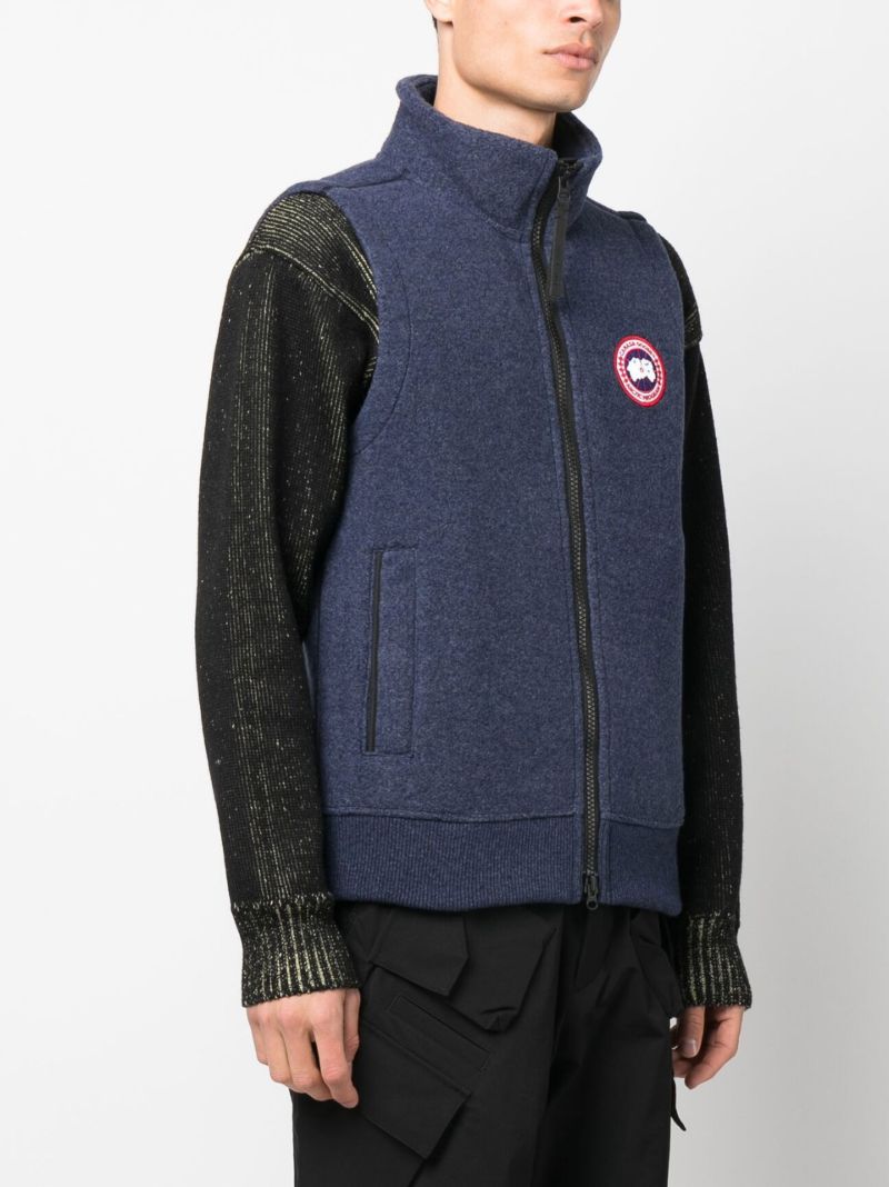 Blue Mersey Fleece Gilet