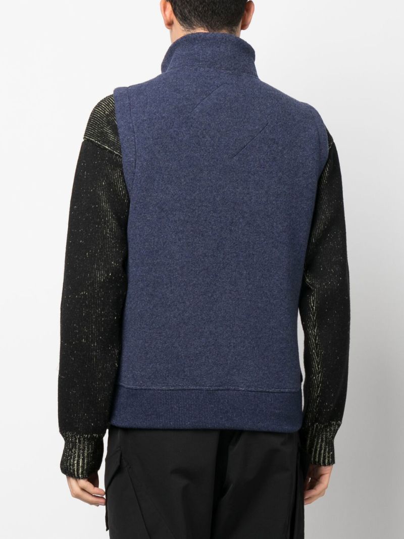 Blue Mersey Fleece Gilet
