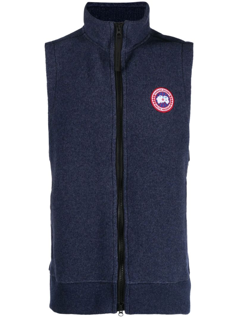 Blue Mersey Fleece Gilet