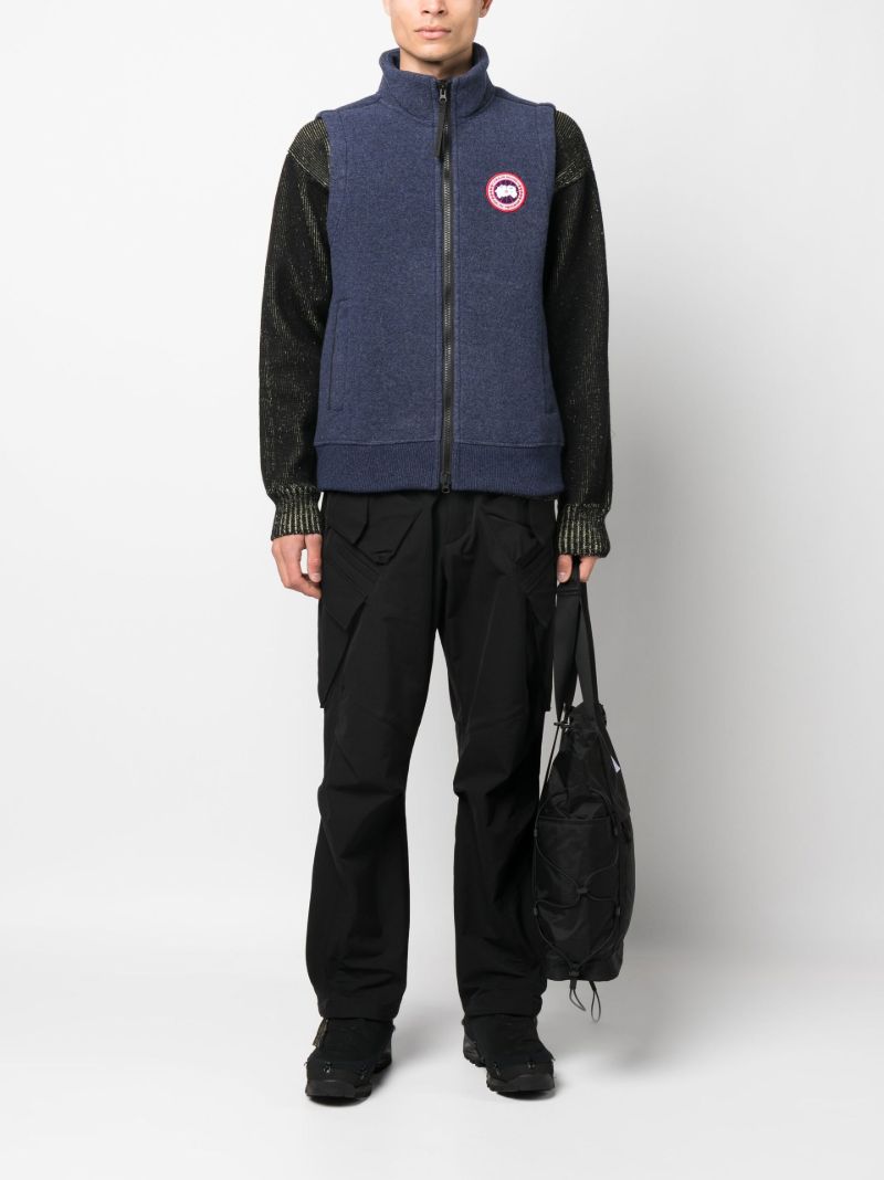 Blue Mersey Fleece Gilet