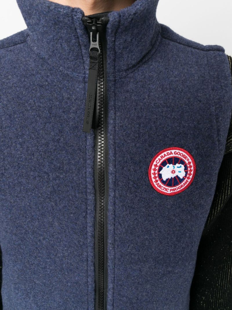Blue Mersey Fleece Gilet
