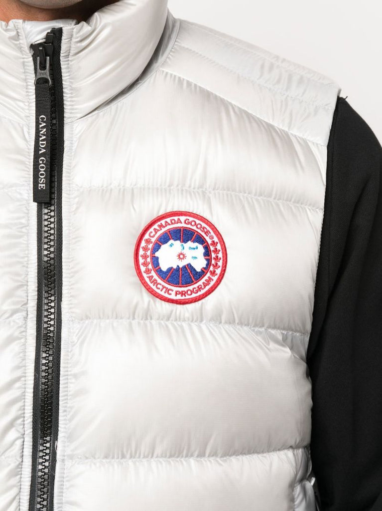Silver Crofton Quilted Gilet