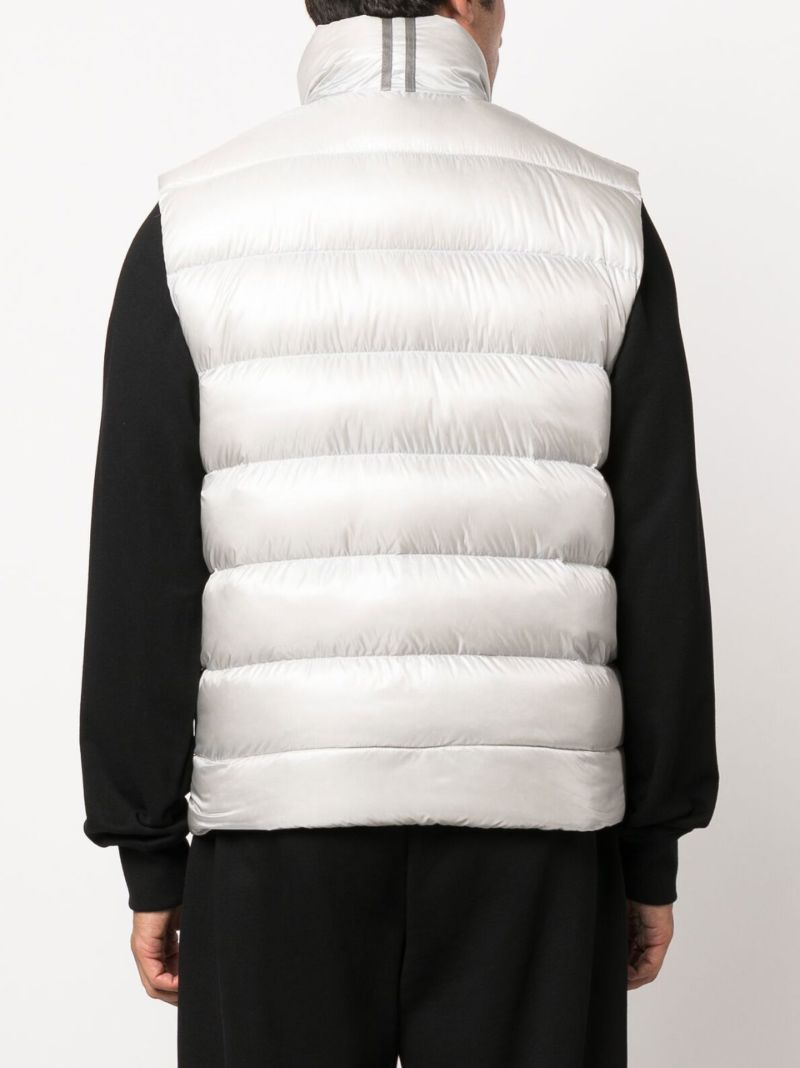 Silver Crofton Quilted Gilet
