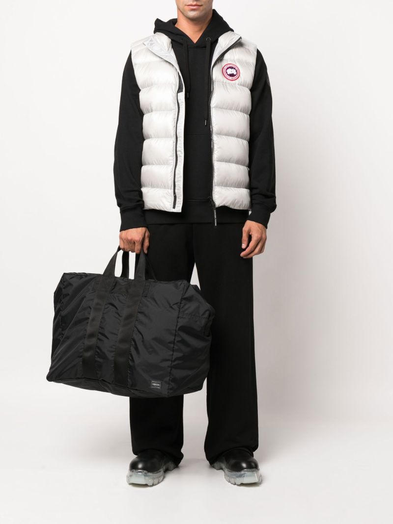 Silver Crofton Quilted Gilet