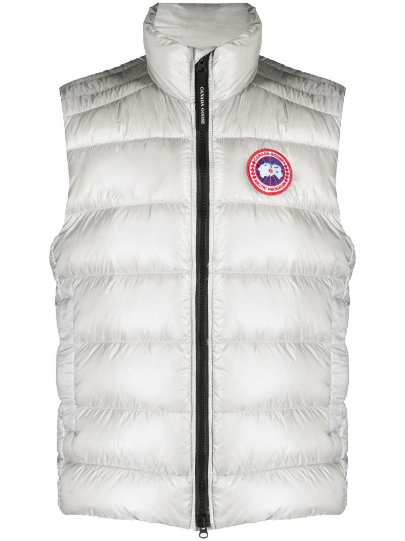 Silver Crofton Quilted Gilet