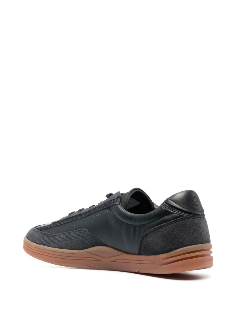 Blue S0101 Leather Sneakers