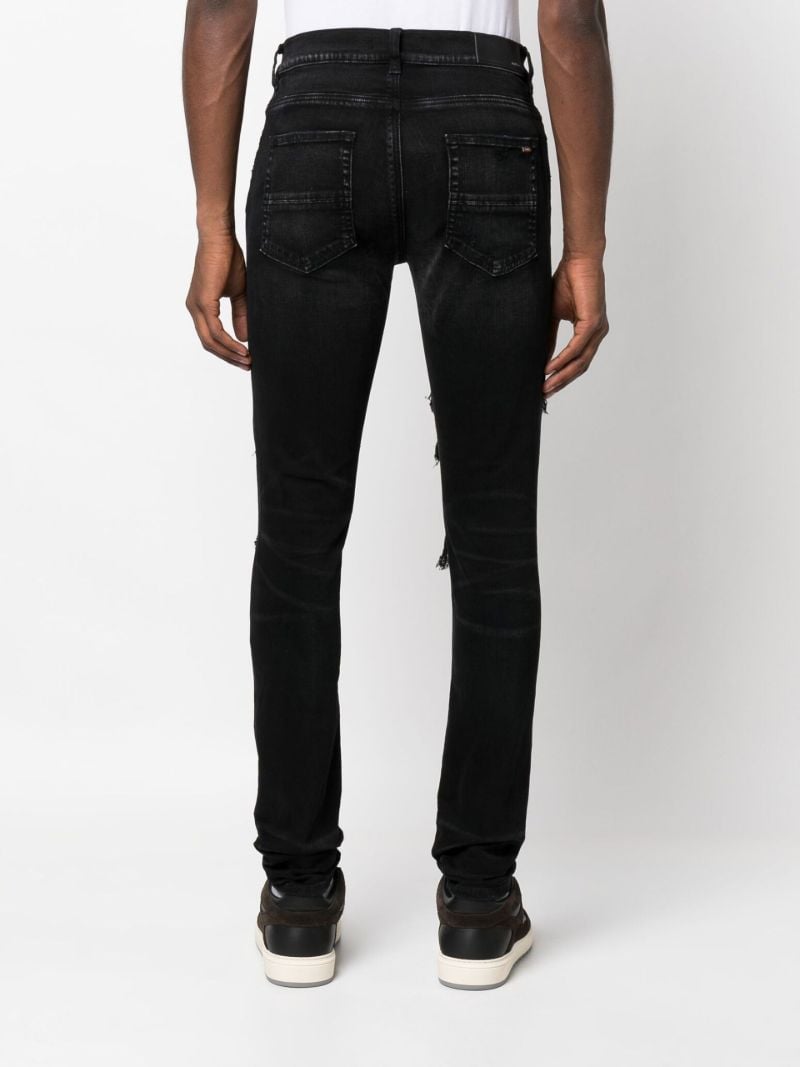 Black Mx1 Thrasher Skinny Jeans