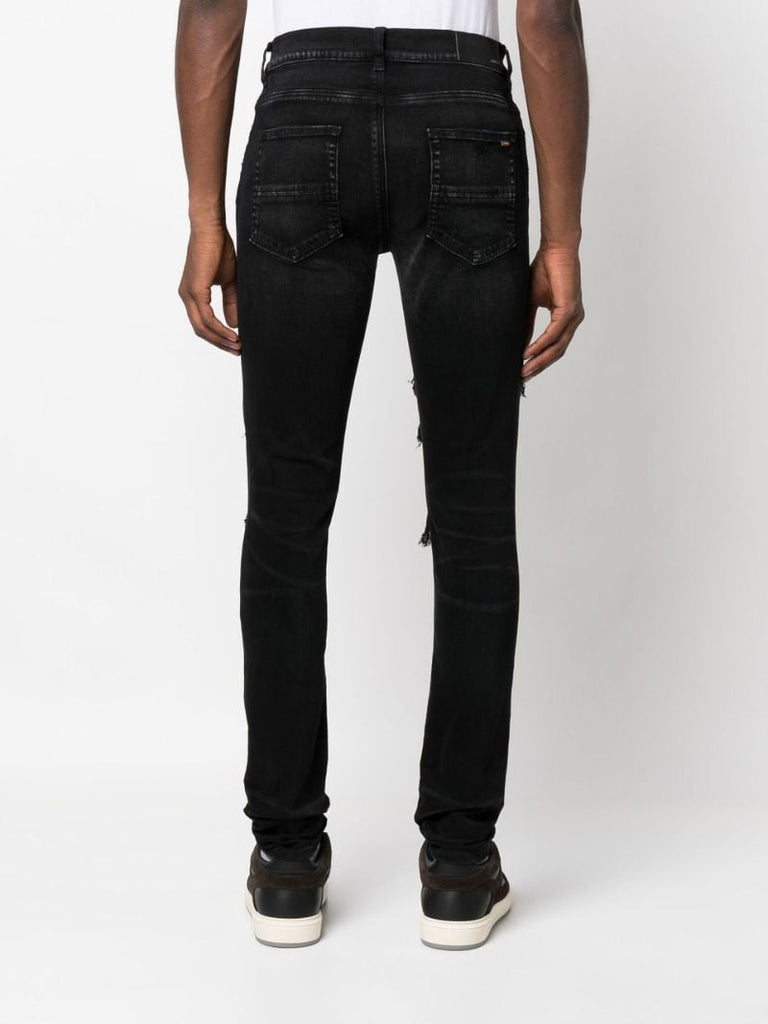 Black Mx1 Thrasher Skinny Jeans