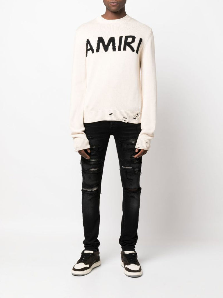 Black Mx1 Thrasher Skinny Jeans