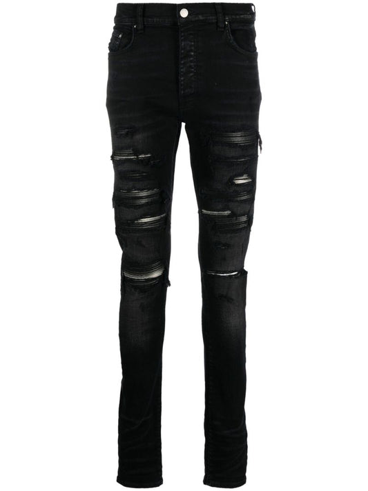 Black Mx1 Thrasher Skinny Jeans