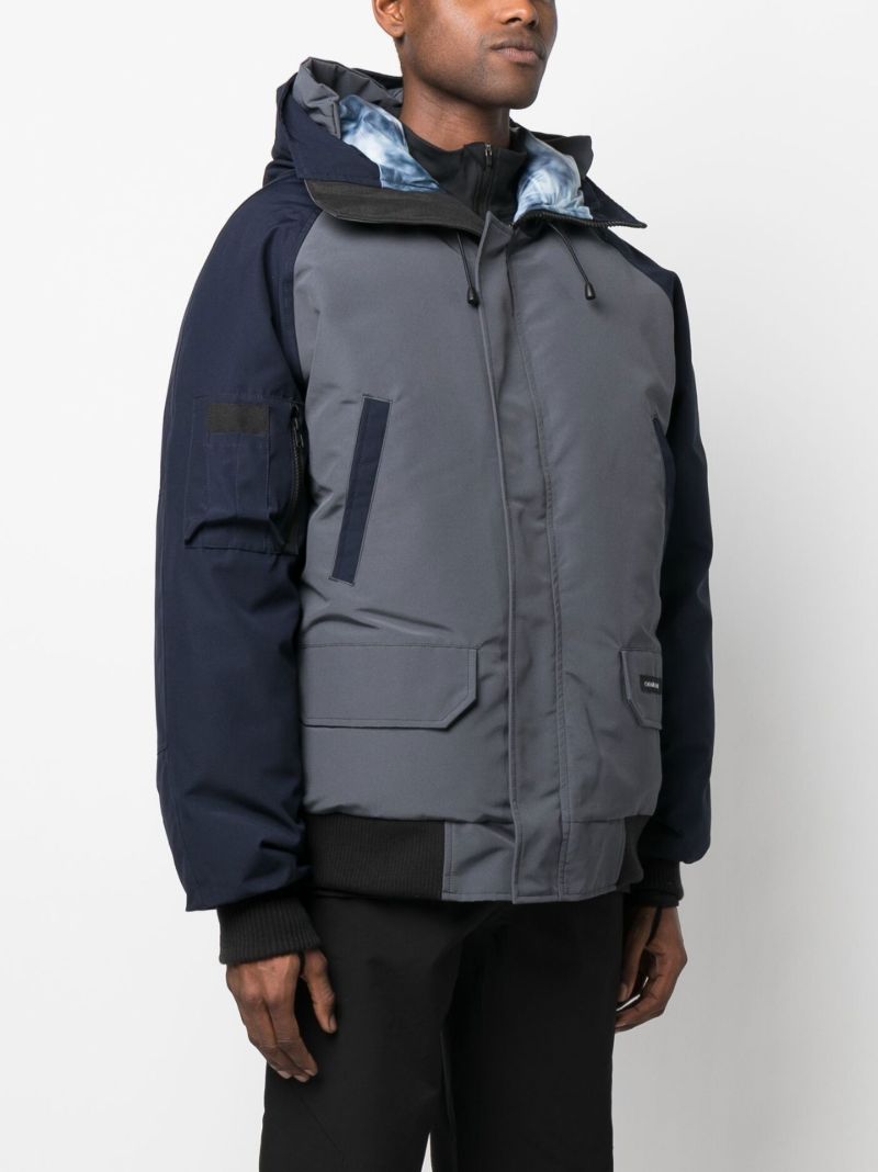 Blue Chilliwack Regenerated Bomber Jacket