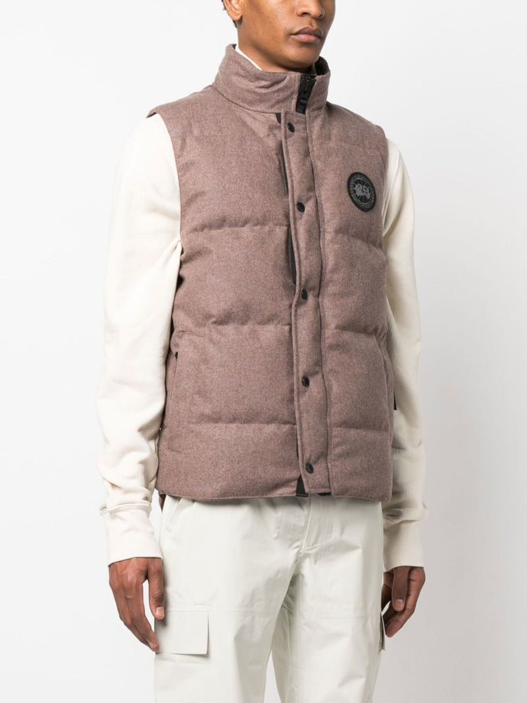 Brown Garson Padded Gilet