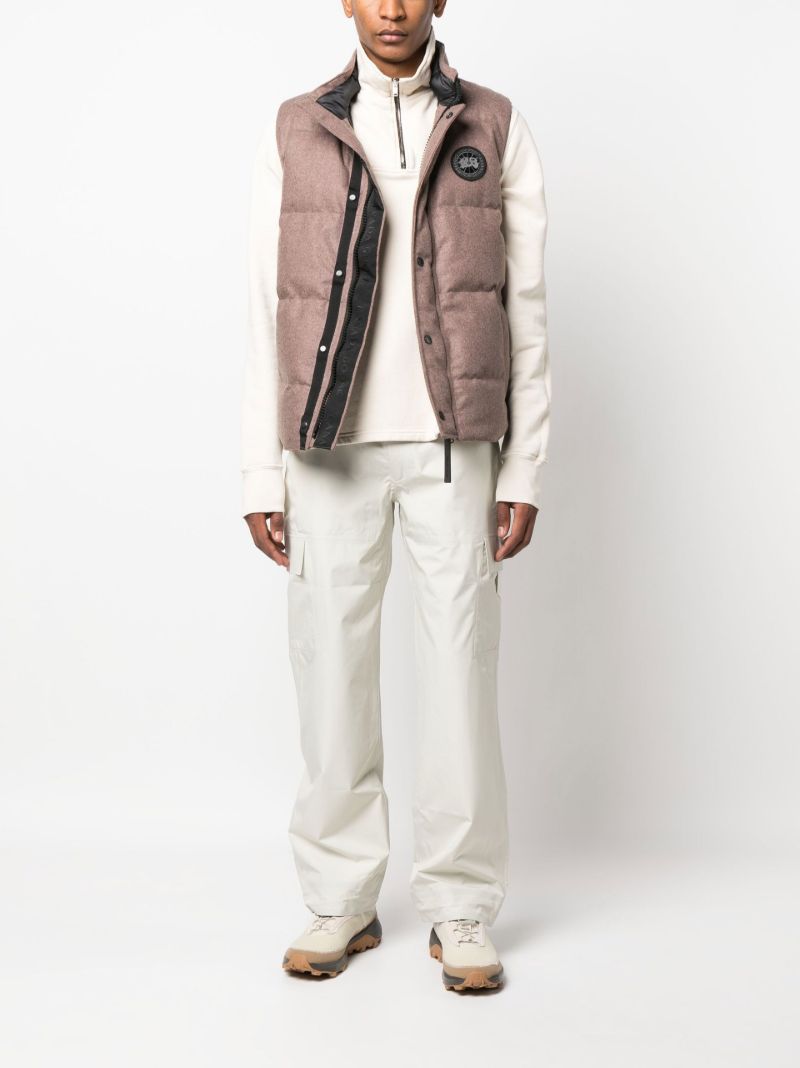 Brown Garson Padded Gilet