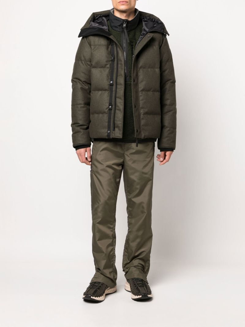 Green Macmillan Hooded Quilted Parka Coat