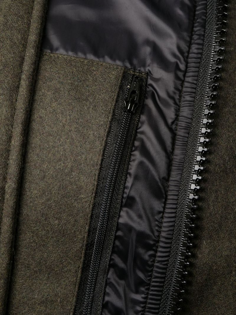 Green Macmillan Hooded Quilted Parka Coat