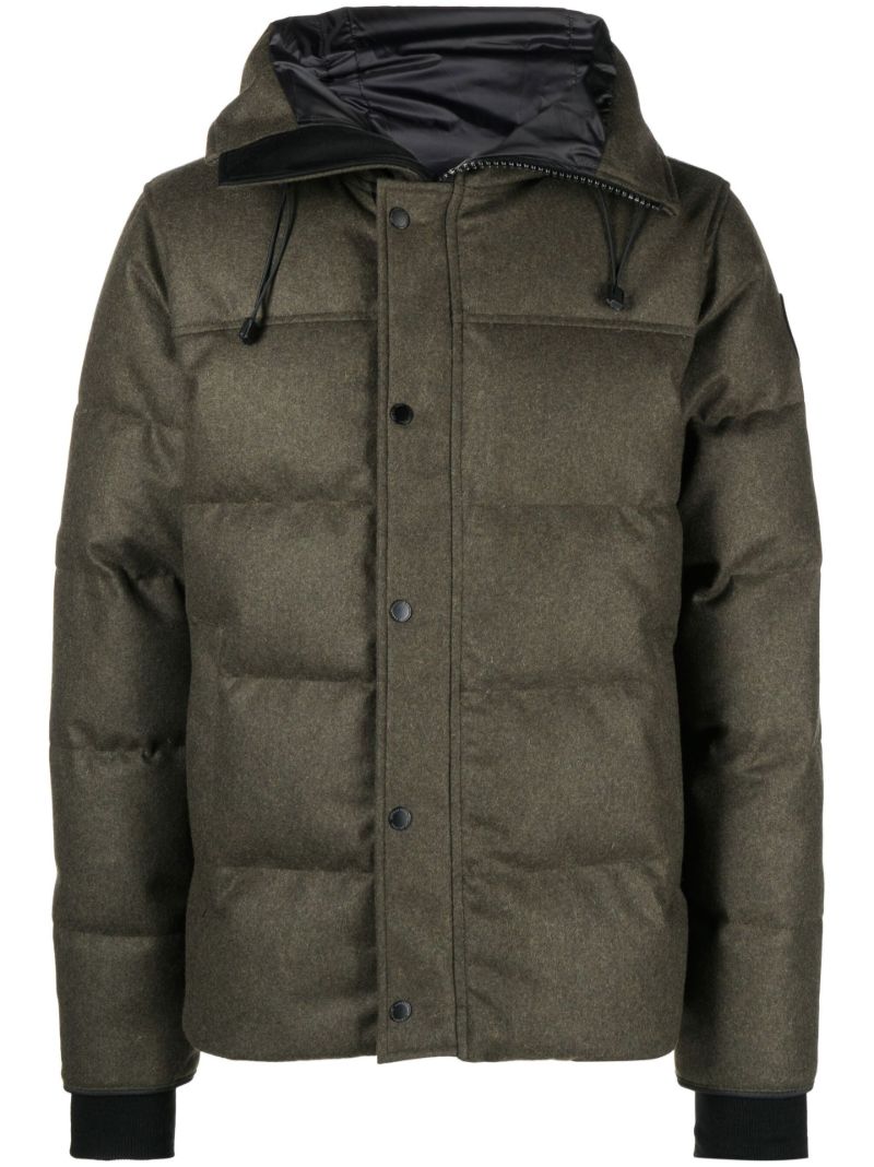 Green Macmillan Hooded Quilted Parka Coat