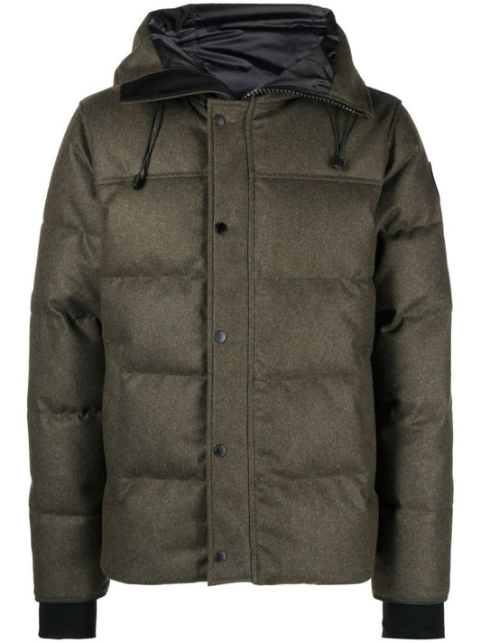 Green Macmillan Hooded Quilted Parka Coat