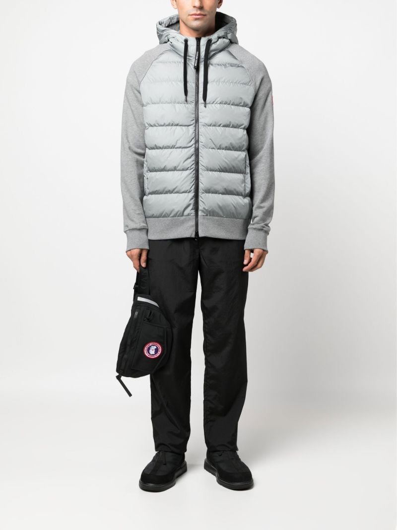 Grey Hybridge Huron Hooded Jacket