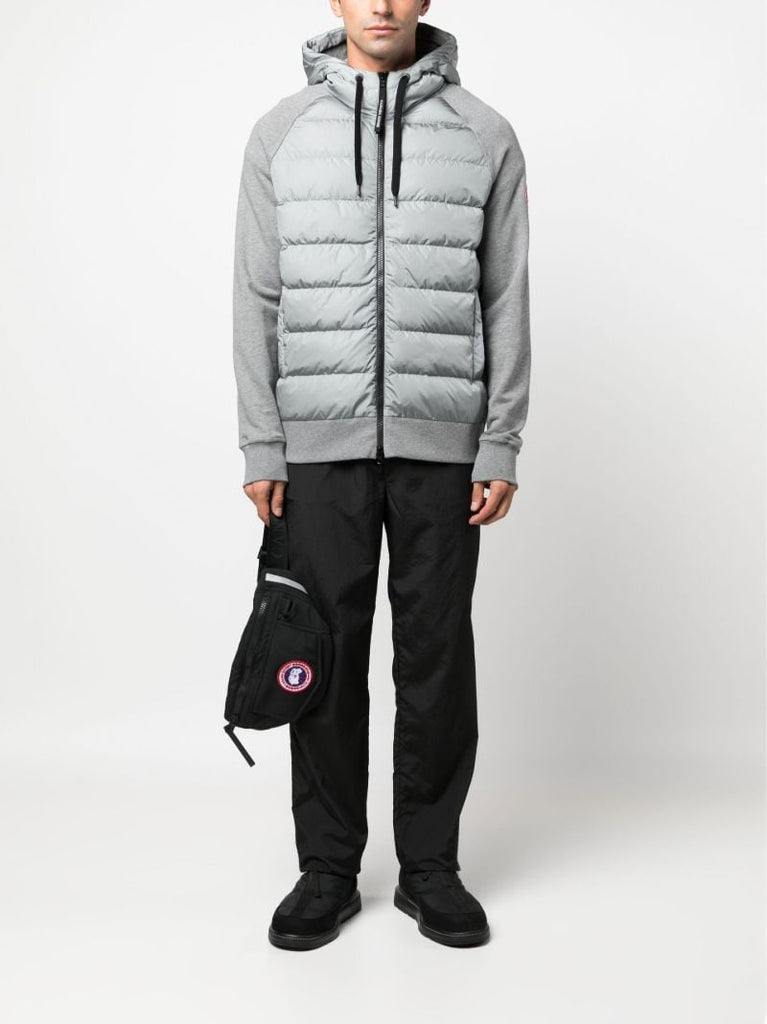 Grey Hybridge Huron Hooded Jacket