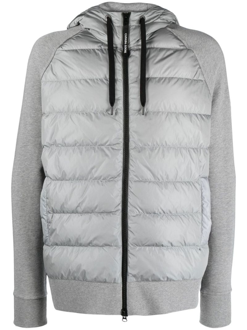 Grey Hybridge Huron Hooded Jacket