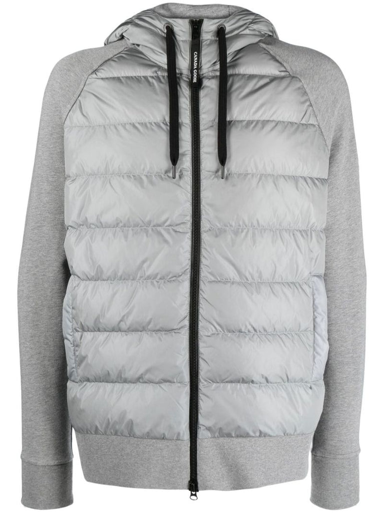 Grey Hybridge Huron Hooded Jacket
