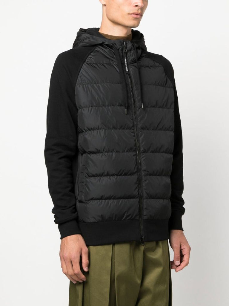 Black Hybridge Huron Hooded Jacket