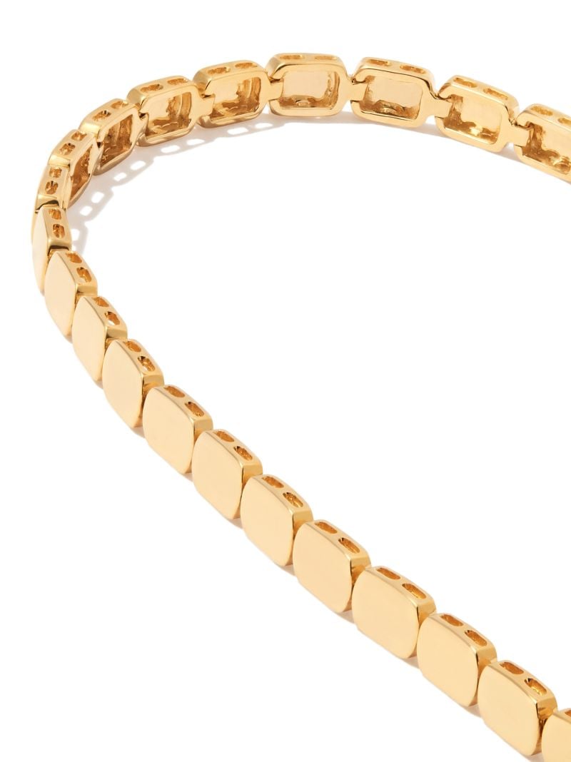 14k Yellow Gold Sadie Pearl Tag Bracelet
