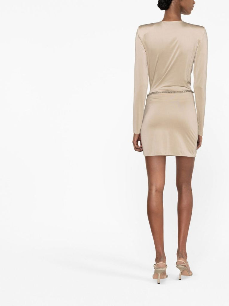 Neutral Orsa Mini Dress