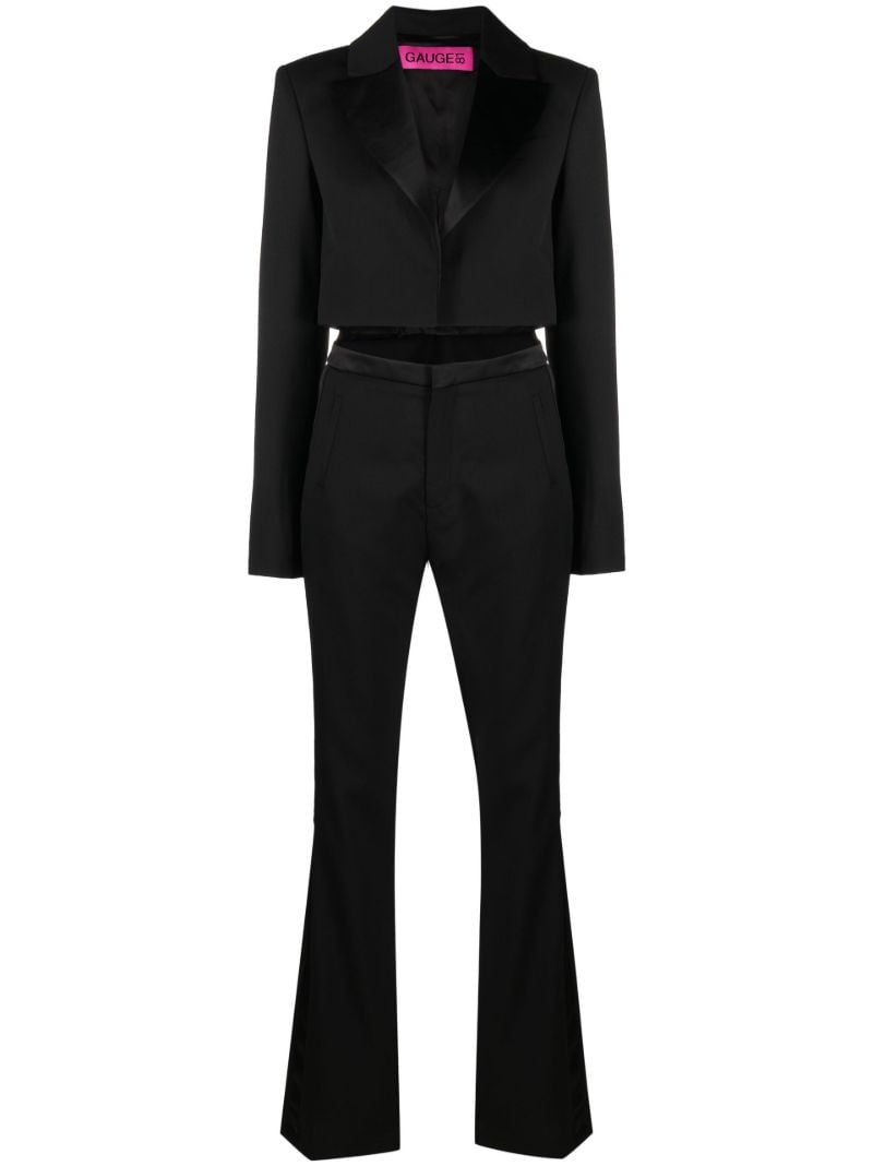 Black Talara Cut-out Jumpsuit
