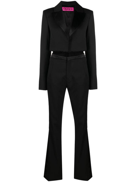 Black Talara Cut-out Jumpsuit
