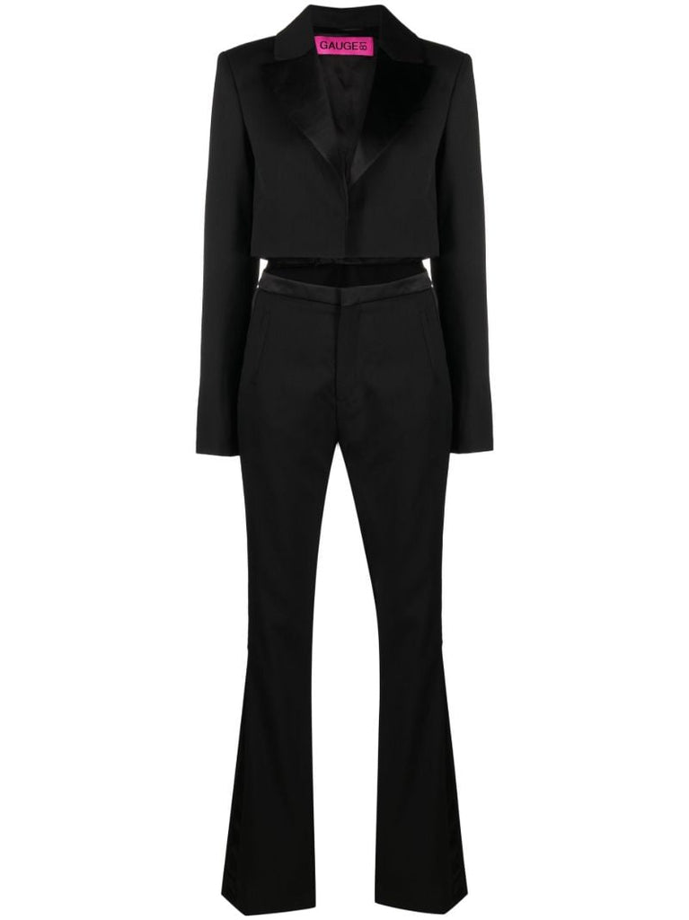 Black Talara Cut-out Jumpsuit